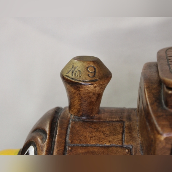 Vintage Treasure Craft B & R R.R. No.9 Train Cookie Jar - Charming 1970s Ceramic - Picture 8 of 16